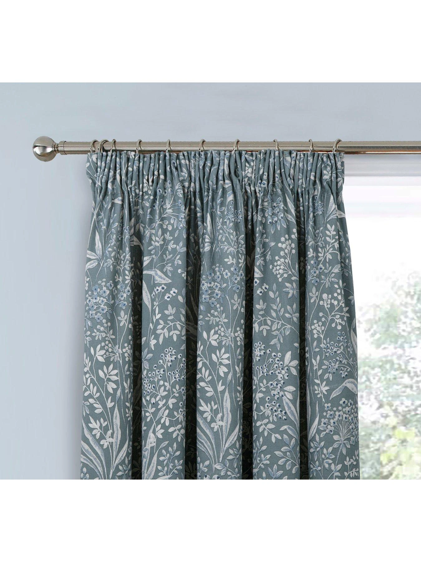Very Home Darcy 3-Inch Pleated Curtains 2 Very Home Darcy 3-Inch Pleated Curtains - Image 2