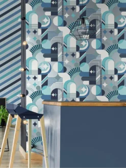 Muriva Carnival Geo Wallpaper