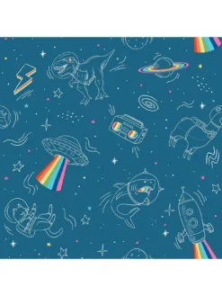 Muriva Space Explorer Wallpaper -Rust-Oleum || d-c-fix || Harris Sales V8O9S SQ4 0000000020 BLUE SLd2