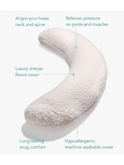 Kally Sleep Fleece Body Pillow - Cream -Rust-Oleum || d-c-fix || Harris Sales V8Y0A SQ5 0000000067 CREAM SLd2