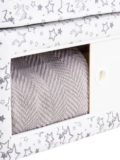 Airsprung New Star Print Divan Set With Storage, Headboard And Mattress -Rust-Oleum || d-c-fix || Harris Sales V93KS SQ4 0000000005 GREY SLd1