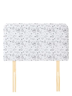 Airsprung New Star Print Divan Set With Storage, Headboard And Mattress -Rust-Oleum || d-c-fix || Harris Sales V93KS SQ6 0000000005 GREY SLd3