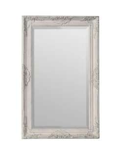 Premier Housewares Rustic Cream And Gold Wall Mirror