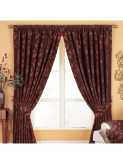 Paoletti Shiraz Pencil Pleat Curtains 