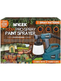 Mylek Pro-Spray 700W Paint Sprayer Kit -Rust-Oleum || d-c-fix || Harris Sales V9G2X SQ7 0000000099 N A SLd5