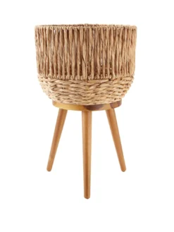 Very Home Water Hyacinth Planter On Wooden Legs