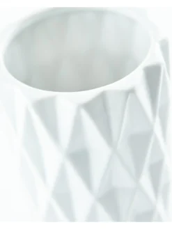 Everyday White Geo Vase -Rust-Oleum || d-c-fix || Harris Sales VA3FC SQ3 0000000013 WHITE SLd1