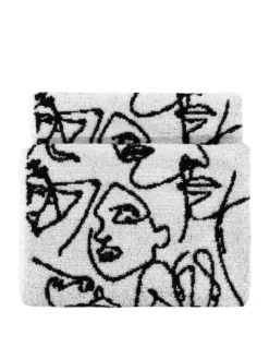 Furn Everybody Abstract Cotton Jacquard Bath Towel