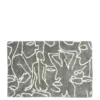 Furn Everybody Abstract Cotton Non-slip Bathmat