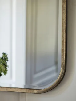 Gallery Navia Rectangle Mirror -Rust-Oleum || d-c-fix || Harris Sales VBATA SQ3 0000017101 BRUSHED BRASS SLd1