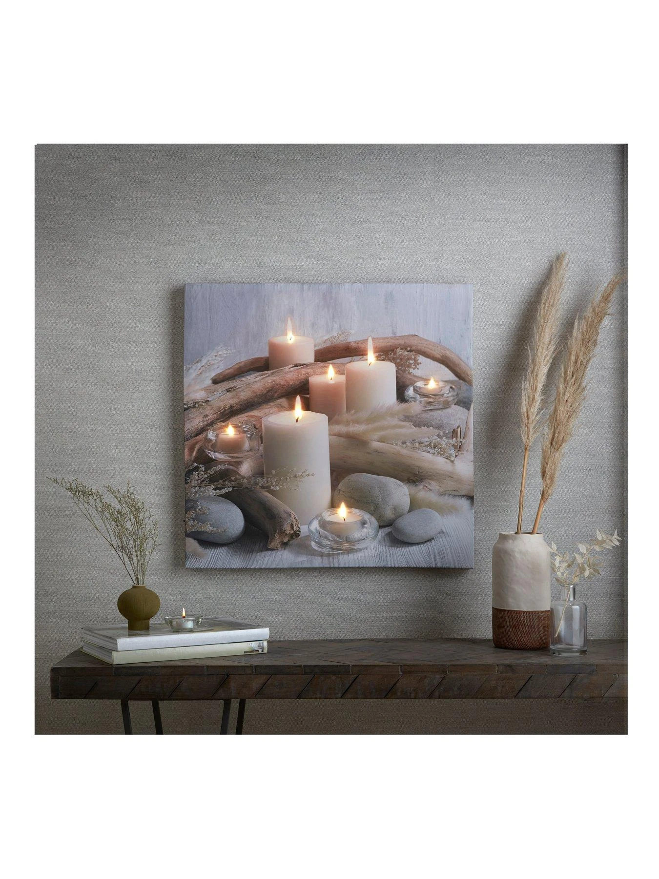 Art For The Home Serene Shores LED Canvas Wall Art 2 Art For The Home Serene Shores LED Canvas Wall Art - Image 2
