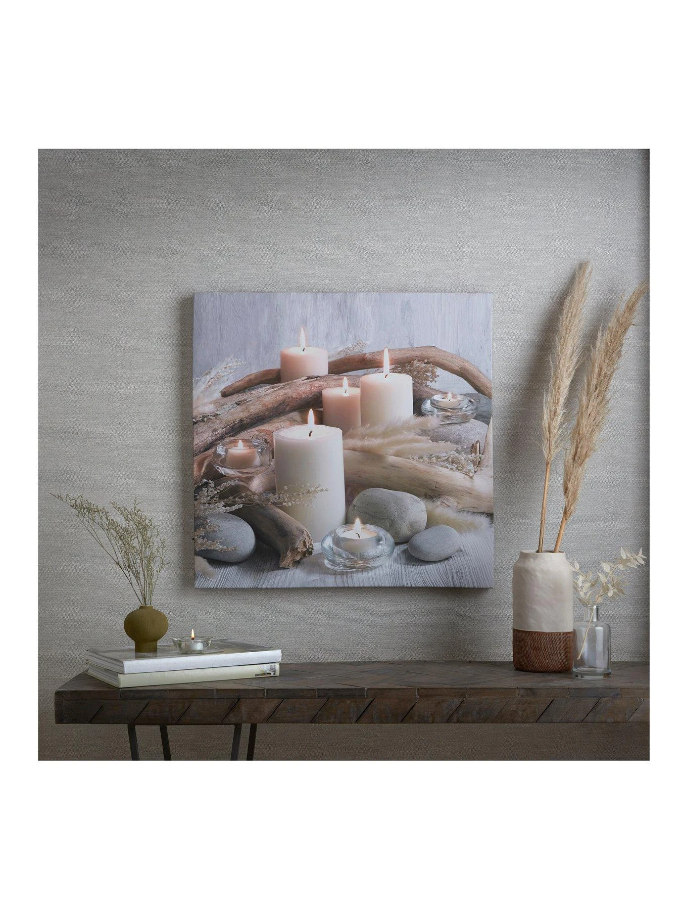 Art For The Home Serene Shores LED Canvas Wall Art 3 Art For The Home Serene Shores LED Canvas Wall Art - Image 3