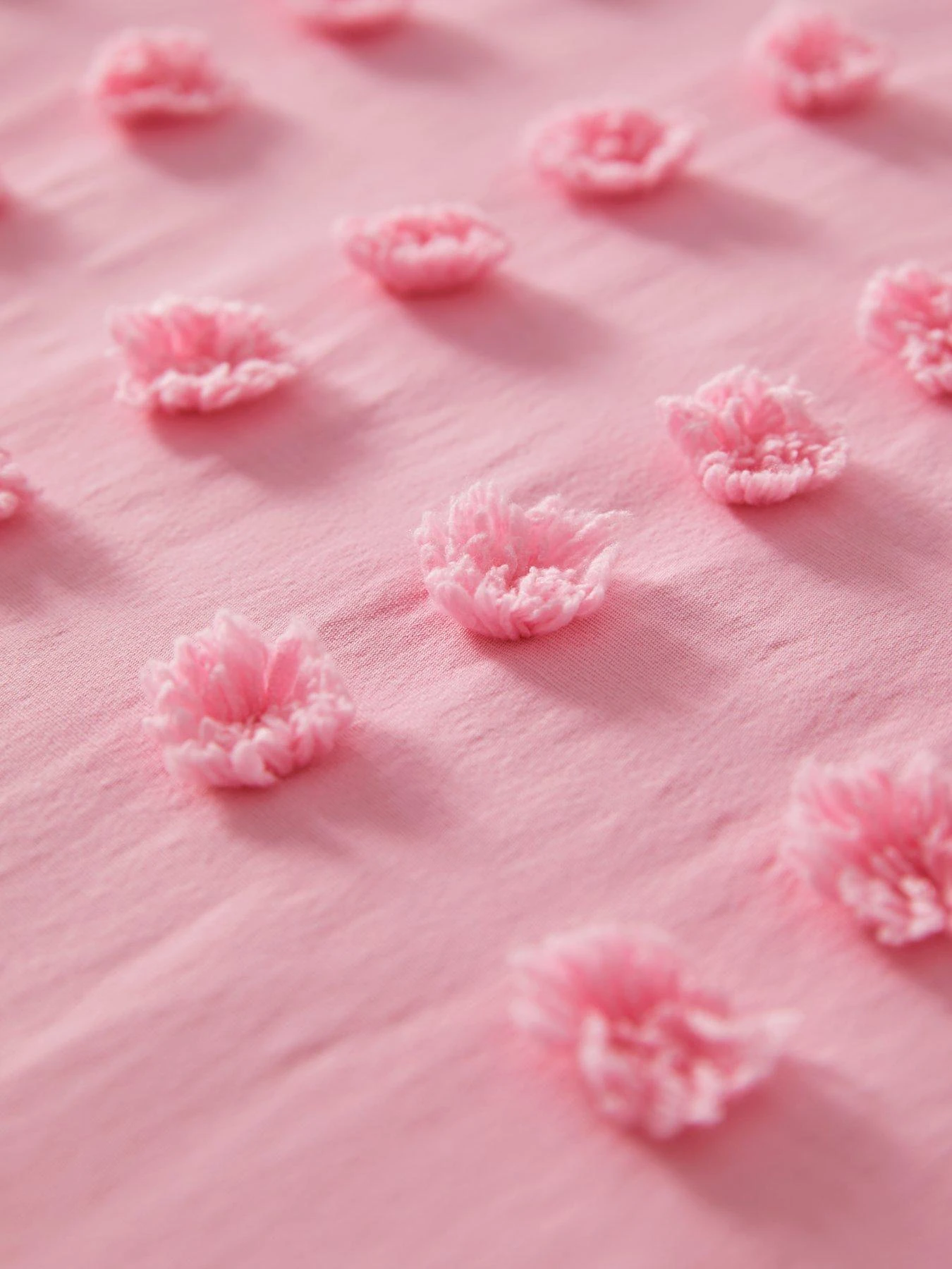 Very Home Tufted Single Duvet Cover Set - Pink 5 Very Home Tufted Single Duvet Cover Set - Pink - Image 5