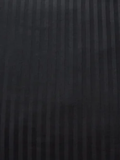 Very Home Luxury 300 Thread Count 100% Cotton Sateen Stripe Duvet Cover Set - Black -Rust-Oleum || d-c-fix || Harris Sales VBUCC SQ5 0000000004 BLACK SLd2