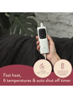 Dreamland Snuggle Up Large Electric Warming Throw - Black 11 Dreamland Snuggle Up Large Electric Warming Throw - Black -Rust-Oleum || d-c-fix || Harris Sales VCAYH SQ4 0000000013 WHITE SLd1