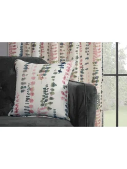 Sundour Santa Maria Eyelet Curtains -Rust-Oleum || d-c-fix || Harris Sales VEPCV SQ3 0000000063 PINK SLd1