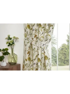 Sundour Grove Pencil Pleat Curtains -Rust-Oleum || d-c-fix || Harris Sales VEPD6 SQ6 0000000047 GREEN SLd4