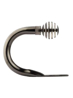 Very Home Decorative Finial Curtain Holdbacks -Rust-Oleum || d-c-fix || Harris Sales VEY60 SQ3 0000000004 BLACK SLd1