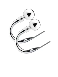 Everyday Set Of 2 Ball Finial Curtain Holdbacks