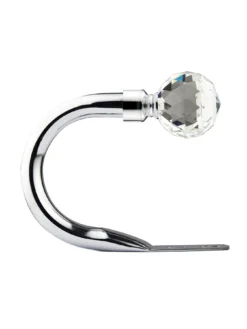 Very Home Set Of 2 Crystal Finial Curtain Holdbacks -Rust-Oleum || d-c-fix || Harris Sales VEY76 SQ3 0000000139 CHROME SLd1