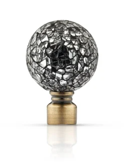 Very Home Extendable Curtain Pole Kit With Cut Glass Finials - 1.2 To 2.1m -Rust-Oleum || d-c-fix || Harris Sales VEY77 SQ3 0000000526 ANTIQUE BRASS SLd1