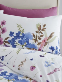 Catherine Lansfield Countryside Floral Duvet Cover Set -Rust-Oleum || d-c-fix || Harris Sales VF1QT SQ4 0000000063 PINK SLd1