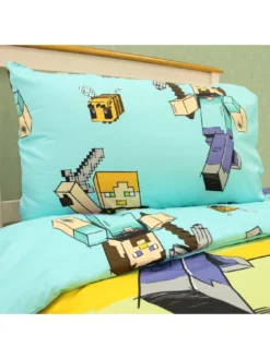 Minecraft Adventure Single Duvet - Rotary - Multi -Rust-Oleum || d-c-fix || Harris Sales VF6OM SQ3 0000000029 MULTI SLd