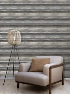 Rasch Mirage Horizon Wallpaper – Storm Grey