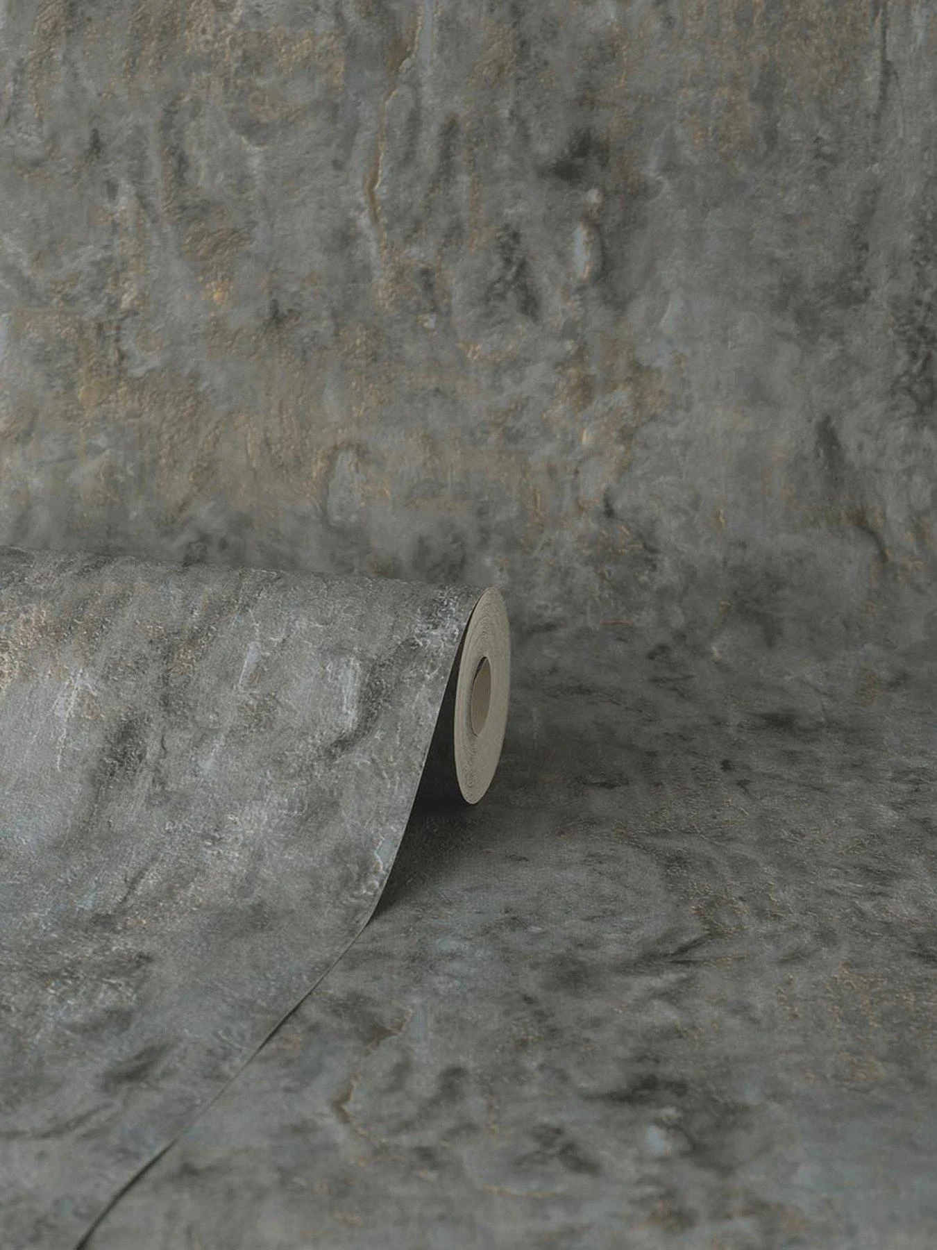 Vymura Savona Marble Plain Wallpaper – Slate 2 Vymura Savona Marble Plain Wallpaper – Slate - Image 2