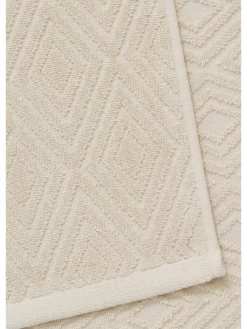 Catherine Lansfield Diamond Geo Sculpted Towel Bale -Rust-Oleum || d-c-fix || Harris Sales VGH0N SQ3 0000000003 NATURAL SLd1