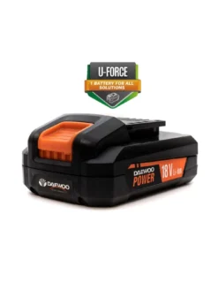 Daewoo U-FORCE Series Battery Operated 18V Paint Sprayer (2mAh Battery & Charger Included) -Rust-Oleum || d-c-fix || Harris Sales VGQRE SQ3 0000000004 BLACK SLd1