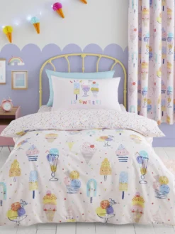 Catherine Lansfield Ice Cream Fundae Duvet Cover Set