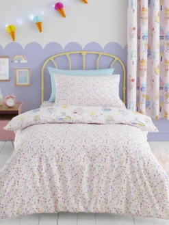 Catherine Lansfield Ice Cream Fundae Duvet Cover Set -Rust-Oleum || d-c-fix || Harris Sales VGRVX SQ3 0000000063 PINK SLd