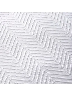 Appletree Boutique Taylor Chevron Duvet Cover Set - White 7 Appletree Boutique Taylor Chevron Duvet Cover Set - White -Rust-Oleum || d-c-fix || Harris Sales VH4L6 SQ5 0000000013 WHITE SLd2