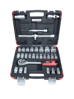 Hilka Tools 32 Pce 1/2" Drive Socket Set Metric