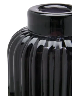 Very Home Set Of 3 Ribbed Candle Holders -Rust-Oleum || d-c-fix || Harris Sales VHVD3 SQ4 0000000004 BLACK SLd2