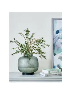 Very Home Green Etched Vase