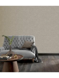 ARTHOUSE Luxe Hessian Mink Wallpaper -Rust-Oleum || d-c-fix || Harris Sales VHVGW SQ5 0000000099 N A SLd3