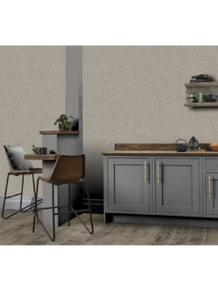 ARTHOUSE Luxe Hessian Mink Wallpaper -Rust-Oleum || d-c-fix || Harris Sales VHVGW SQ7 0000000099 N A RSr