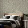 ARTHOUSE Marble Patina Charcoal Natural Wallpaper