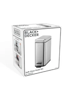 Black & Decker 5L Slimline Soft Close Pedal Bin 13 Black & Decker 5L Slimline Soft Close Pedal Bin -Rust-Oleum || d-c-fix || Harris Sales VI2W4 SQ7 0000000035 SILVER SLd5