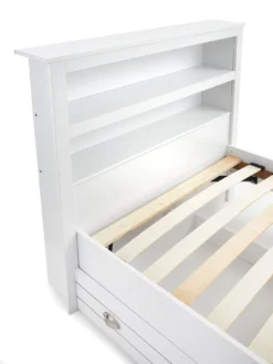 Very Home Atlanta Children's Single Bed With Drawers, Storage Headboard And Mattress Options (Buy And SAVE!) - White -Rust-Oleum || d-c-fix || Harris Sales VIC7J SQ4 0000000013 WHITE SLd