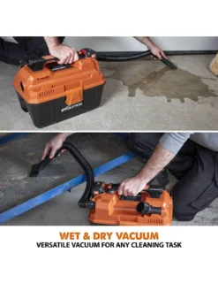 EVOLUTION R11VAC-Li 18V Li-Ion EXT Cordless Wet & Dry Vacuum Cleaner - Tool Only -Rust-Oleum || d-c-fix || Harris Sales VIH21 SQ3 0000000088 NO COLOR SLd1