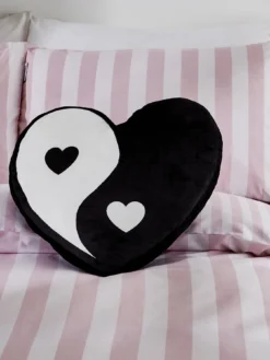 Sassy B Yin To My Yang Heart Cushion