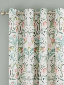 Catherine Lansfield Clarence Floral Eyelet Curtains – 167 X 183 Cm -Rust-Oleum || d-c-fix || Harris Sales VIMJB SQ3 0000000003 NATURAL SLd