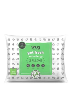 Snug Get Fresh Pillow Pair - White
