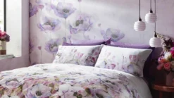 Voyage Papavera Duvet Cover Set -Rust-Oleum || d-c-fix || Harris Sales VITUZ SQ8 0000000104 VIOLET DVvL