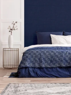 ARTHOUSE Weave Texture Navy Wallpaper 8 ARTHOUSE Weave Texture Navy Wallpaper -Rust-Oleum || d-c-fix || Harris Sales VJ0NS SQ4 0000000099 N A SLd2