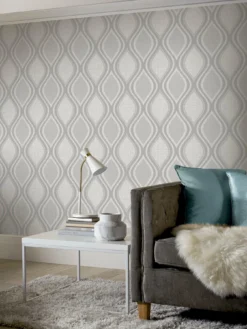 ARTHOUSE Curve Grey Wallpaper -Rust-Oleum || d-c-fix || Harris Sales VJ0NU SQ4 0000000099 N A SLd2