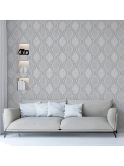 ARTHOUSE Curve Grey Wallpaper -Rust-Oleum || d-c-fix || Harris Sales VJ0NU SQ7 0000000099 N A RSr
